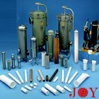 Cartridge filter housing